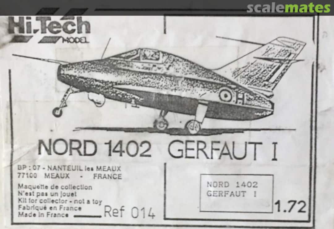 Boxart Nord 1402 Gerfaut I 014 Hi-Tech