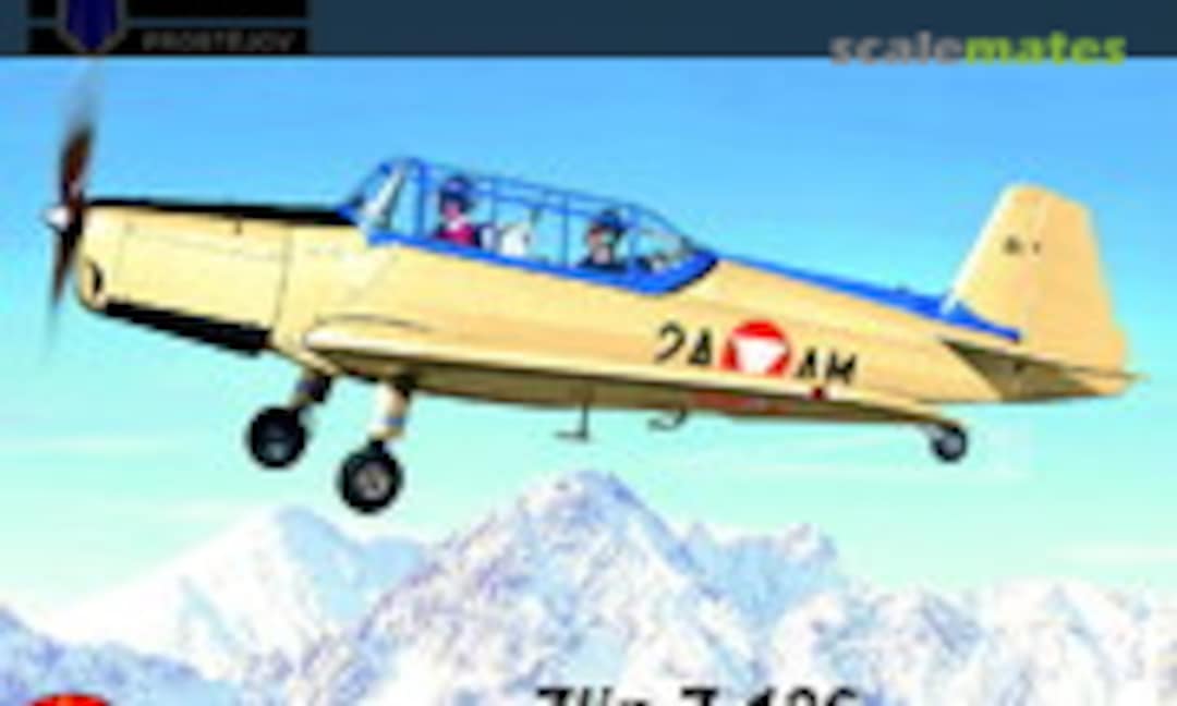 1:72 Zlin Z-126 'Over Europe' (Kovozávody Prostějov KPM0408)