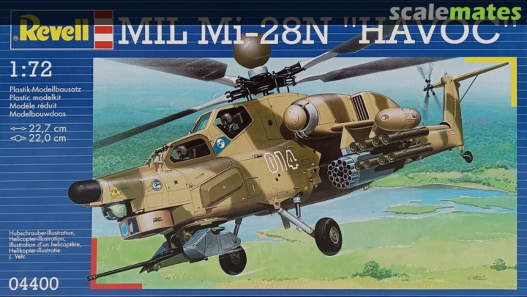 Boxart Mil Mi-28N Havoc 04400 Revell Boxart Mil Mi-28N Havoc 04400 Revell