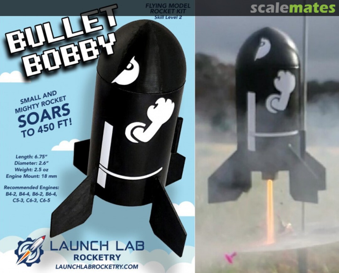 Boxart Bullet Bobby Bullet Bobby Launch Lab Rocketry Boxart Bullet Bobby Bullet Bobby Launch Lab Rocketry