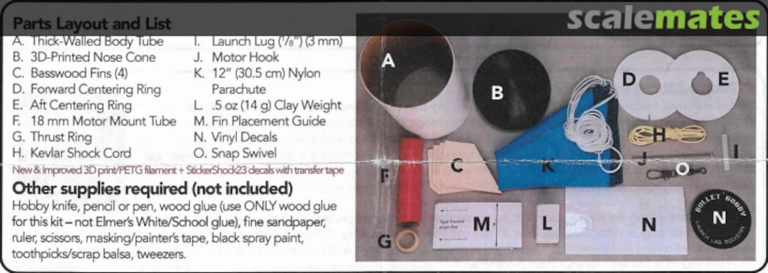 Contents Bullet Bobby Bullet Bobby Launch Lab Rocketry Contents Bullet Bobby Bullet Bobby Launch Lab Rocketry