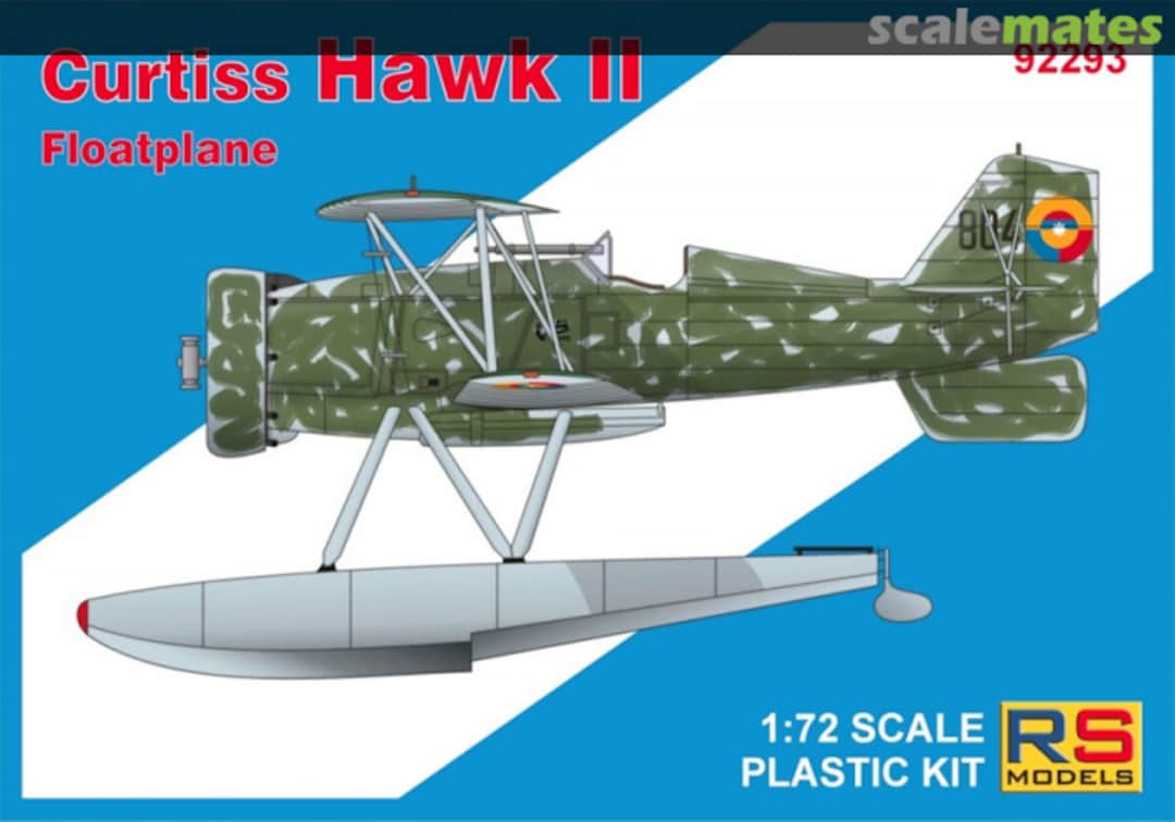 Boxart Curtiss Hawk II 92293 RS Models Boxart Curtiss Hawk II 92293 RS Models