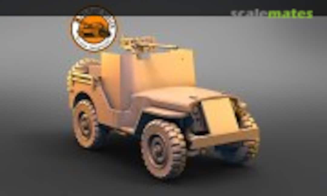 Jeep Willys armored 1 (Military Scales PMI0088B)