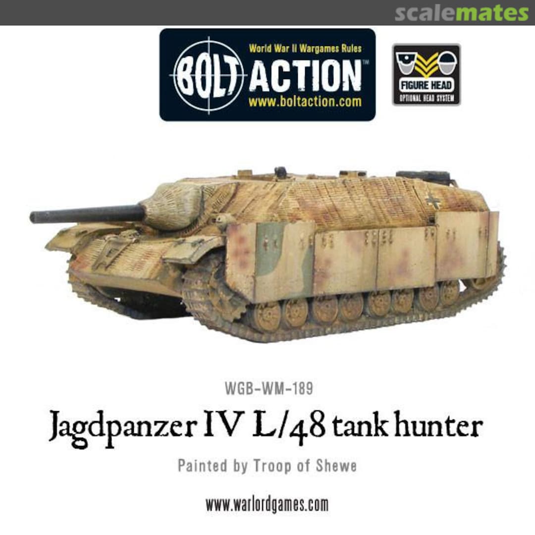 Boxart Jagdpanzer IV L/48 WGB-WM-189 Warlord Games Boxart Jagdpanzer IV L/48 WGB-WM-189 Warlord Games