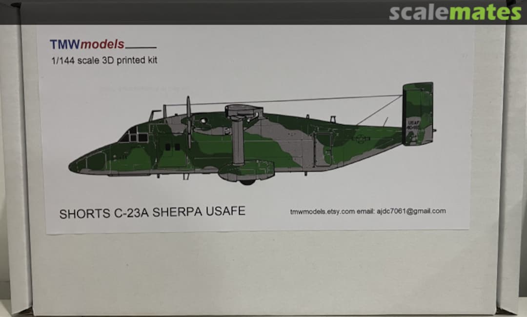 Boxart Short C-23A Sherpa TMW Models Boxart Short C-23A Sherpa TMW Models