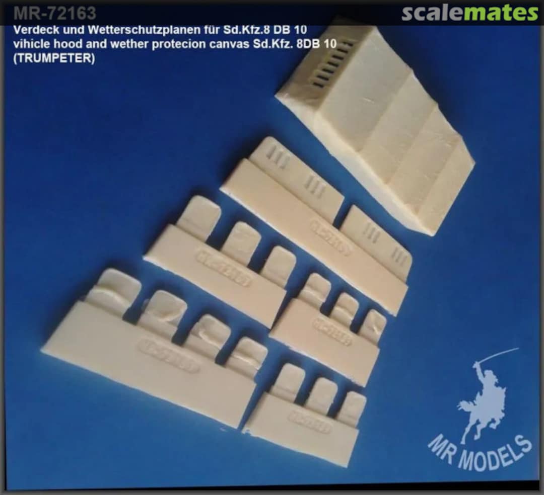 Boxart Soft top and weather protection tarpaulins for Sd.Kfz.8 DB 10 MR-72163 MR Modellbau Boxart Soft top and weather protection tarpaulins for Sd.Kfz.8 DB 10 MR-72163 MR Modellbau