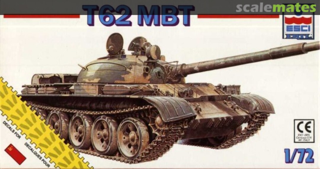 Boxart T62 MBT 8340 ESCI/ERTL Boxart T62 MBT 8340 ESCI/ERTL