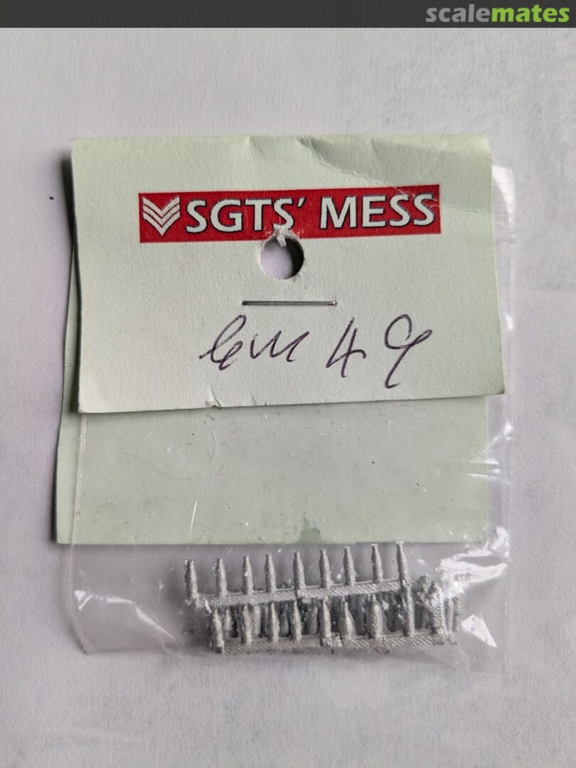 Boxart Bottles (40) GM49 Sgts' Mess Boxart Bottles (40) GM49 Sgts' Mess