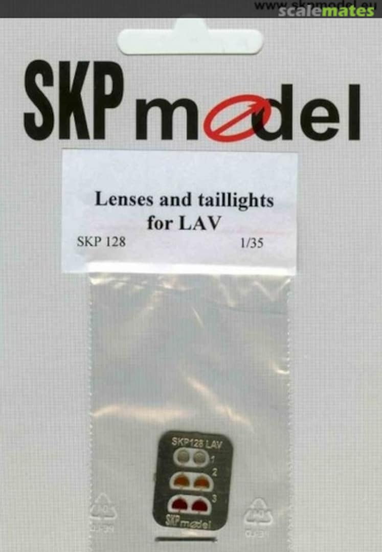 Boxart Lenses and tailights for LAV SKP 128 SKP model Boxart Lenses and tailights for LAV SKP 128 SKP model