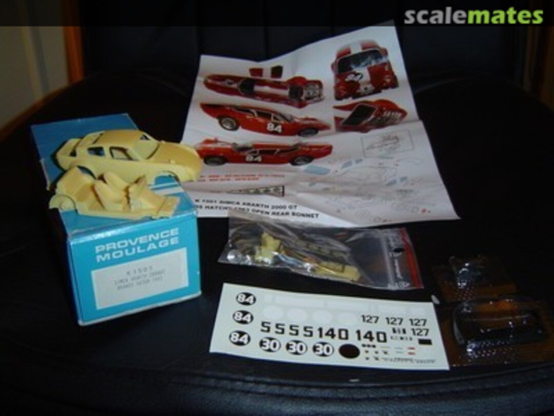 Boxart Abarth Simca 2000 GT K1501 Provence Moulage Boxart Abarth Simca 2000 GT K1501 Provence Moulage