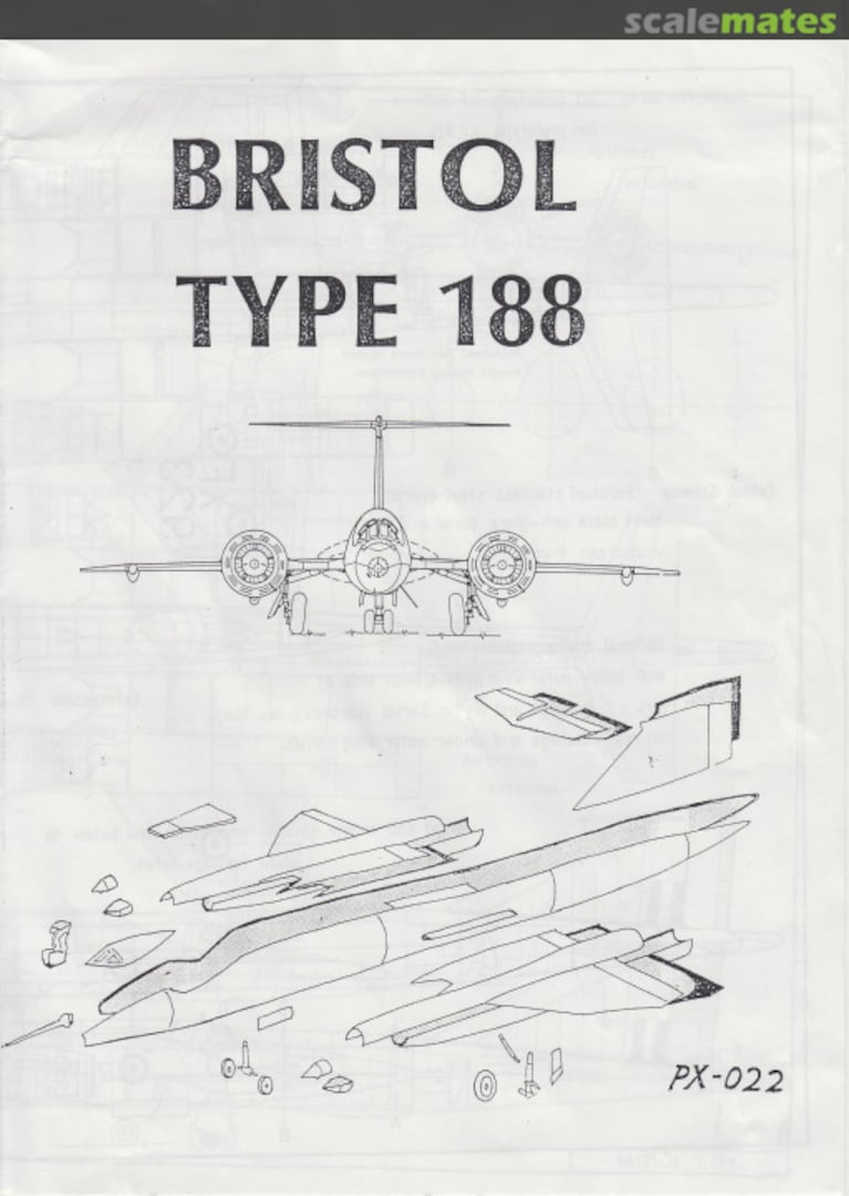 Boxart Bristol Type 188 PX-022 Maintrack Models Boxart Bristol Type 188 PX-022 Maintrack Models