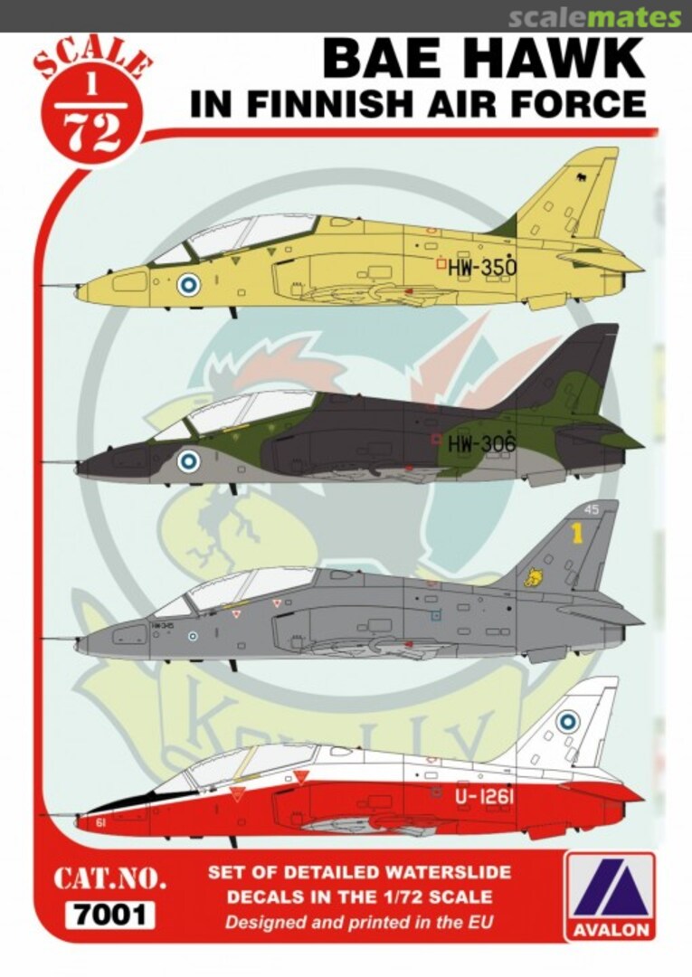 Boxart BAe Hawk 7001 Avalon Decals