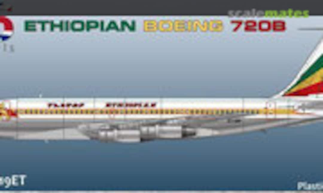 1:144 Ethiopian Boeing 720B (26 Models TSM4419ET)