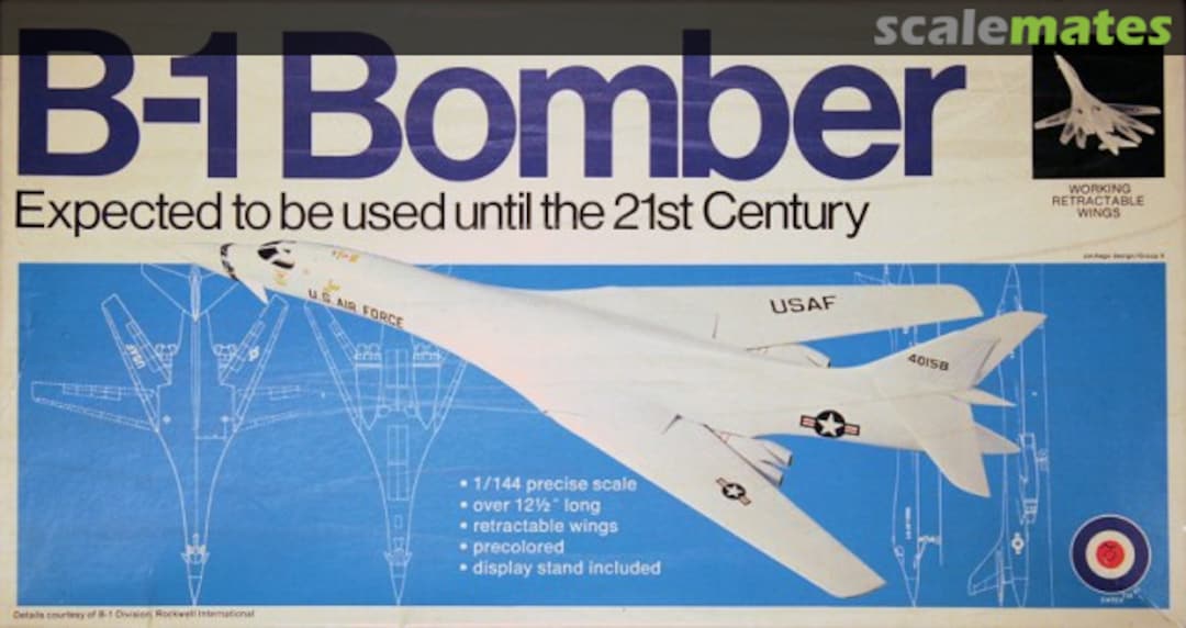 Boxart B-1 Bomber 8505 Entex Industries Boxart B-1 Bomber 8505 Entex Industries