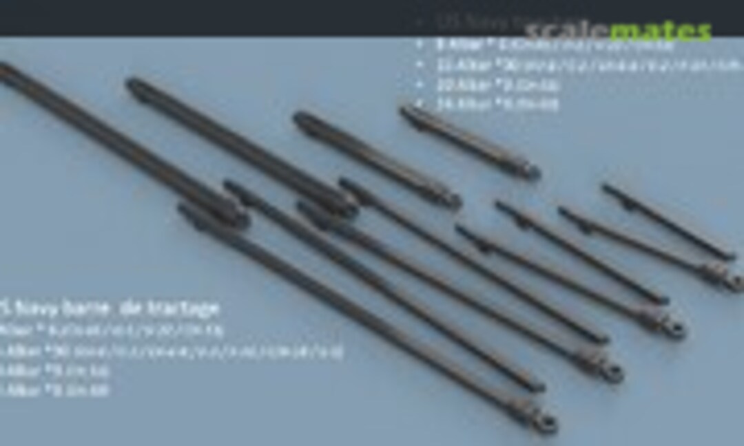 1:350 US Navy tow bar assortment (L'Arsenal 3D 350 201) 3D 350 201