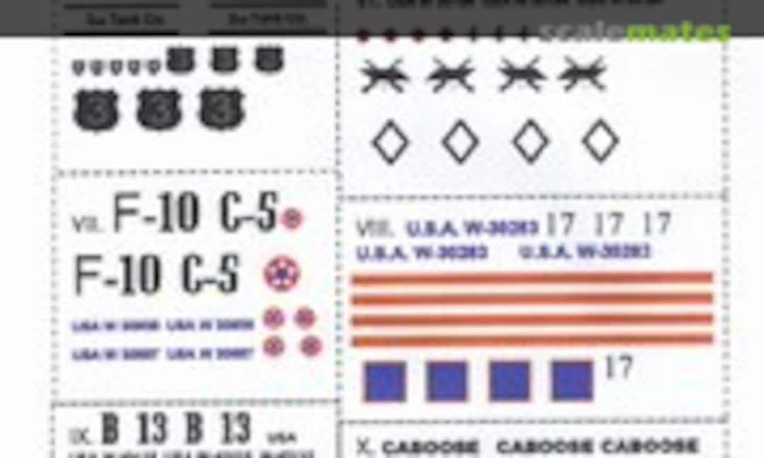 1:35 U.S. Pre-War Light Tanks (Decalcomaniacs! DM-049) DM-049