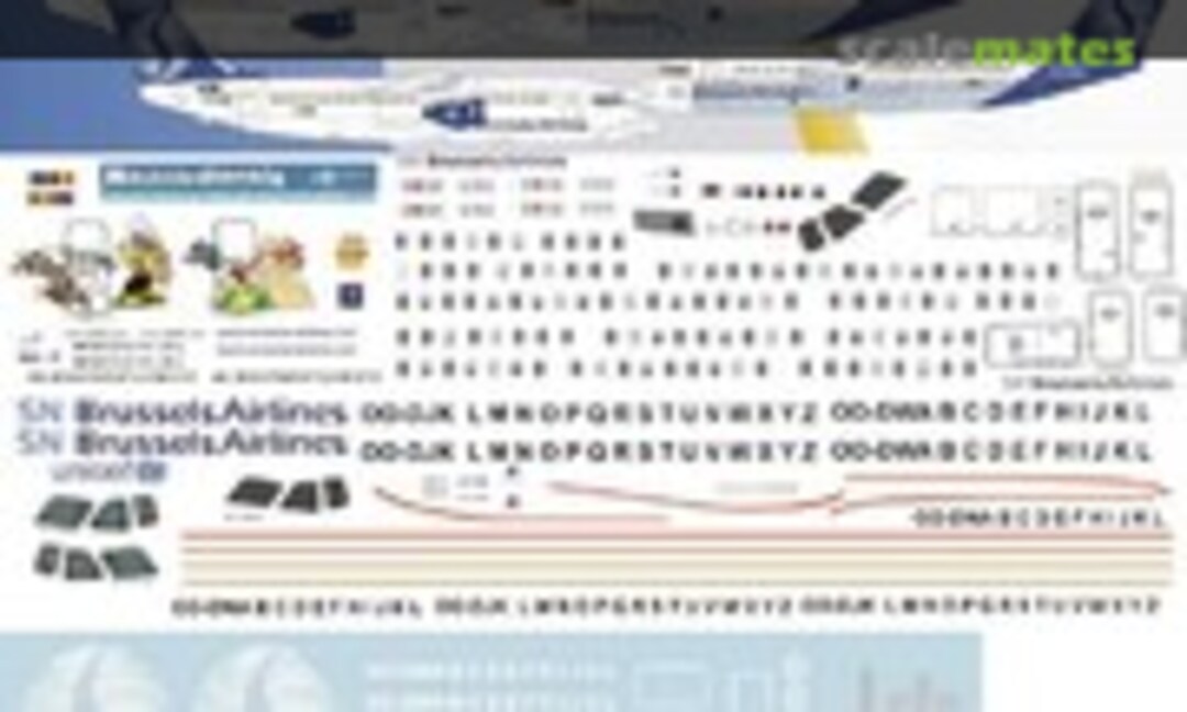 1:144 British Aerospace Avro RJ85, Avro RJ100 (Nazca decals SNB001) SNB001