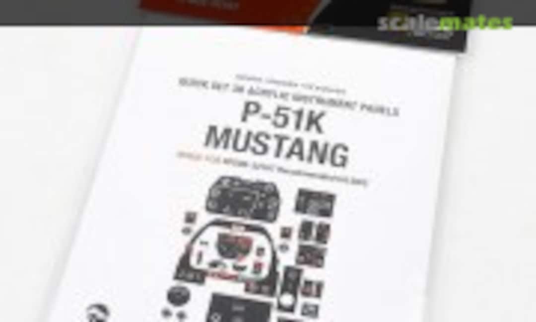 1:32 P-51K Mustang interior 3D decals (Red Fox Studio RFSQS-32167) RFSQS-32167