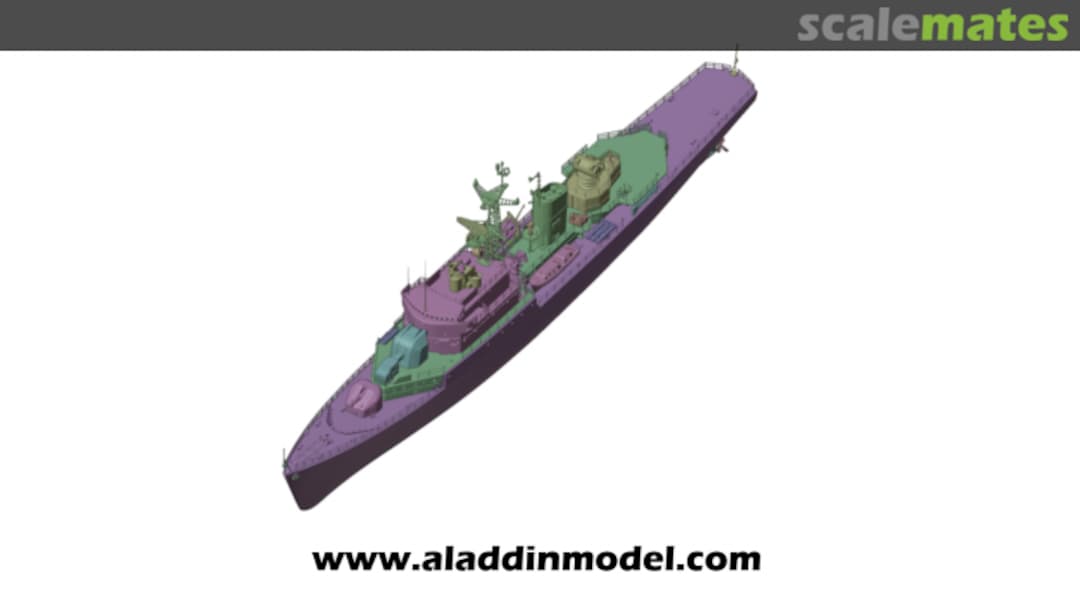 Boxart João Belo class frigate 00152 Aladdin Model Boxart João Belo class frigate 00152 Aladdin Model