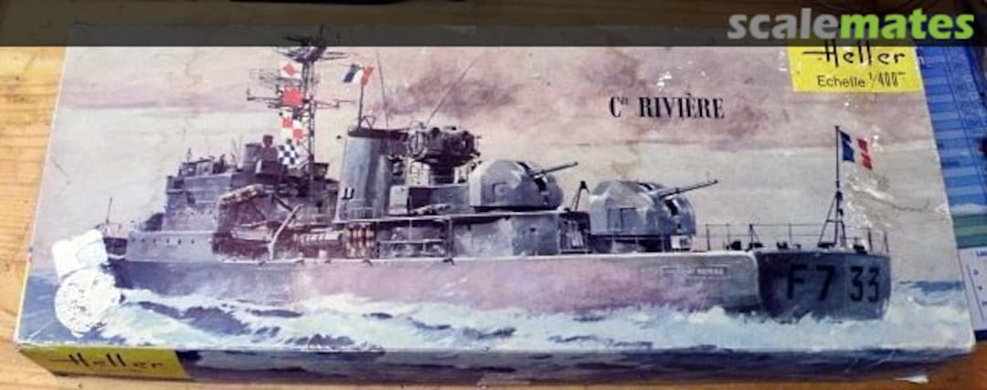 Boxart Commandant Riviere L538 Heller Boxart Commandant Riviere L538 Heller