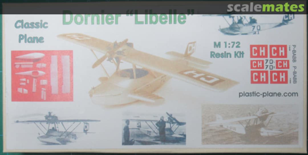 Boxart Dornier Libelle I (3sitz. Flugboot) CPR 28 Classic Plane Boxart Dornier Libelle I (3sitz. Flugboot) CPR 28 Classic Plane