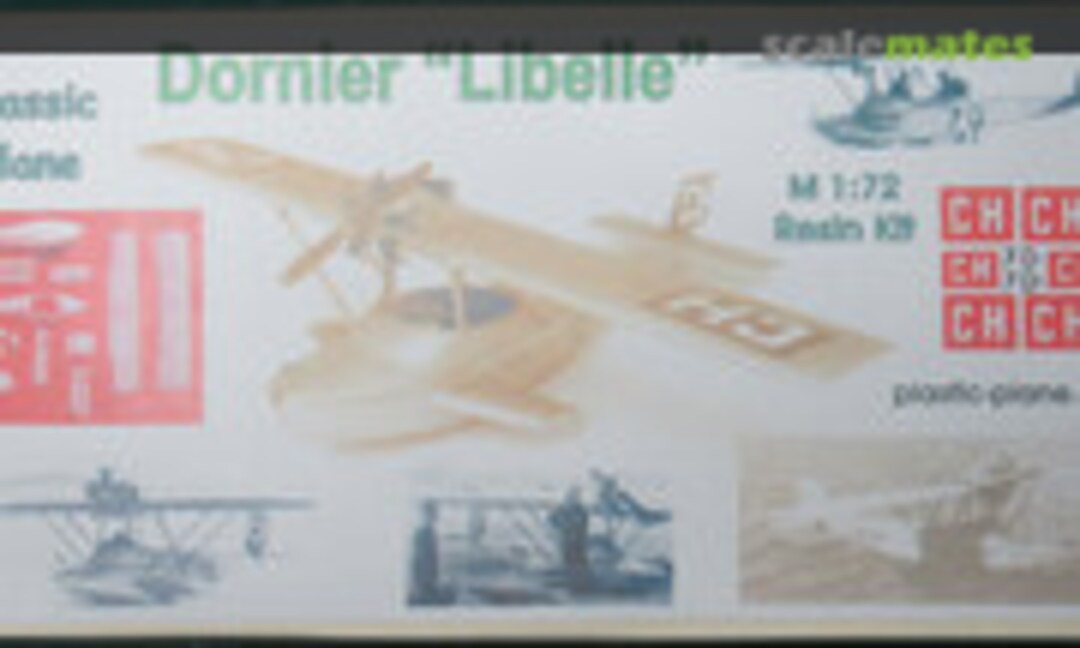 1:72 Dornier Libelle I (3sitz. Flugboot) (Classic Plane CPR 28) CPR 28