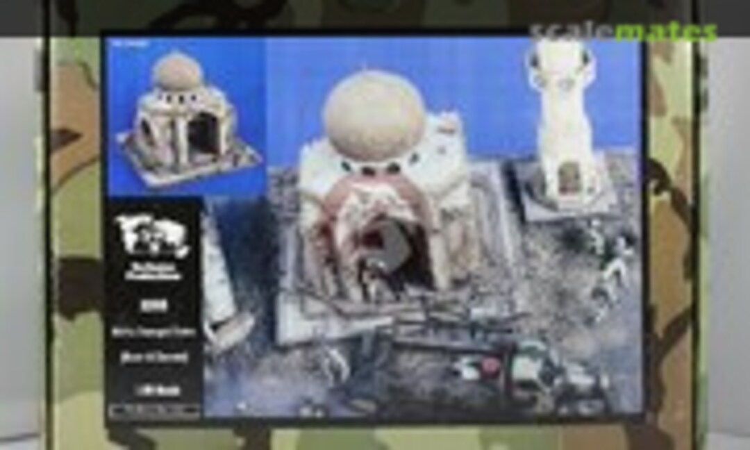 1:35 Battle Damaged Shrine (Resin & Ceramic) (Verlinden Productions 2288) 2288