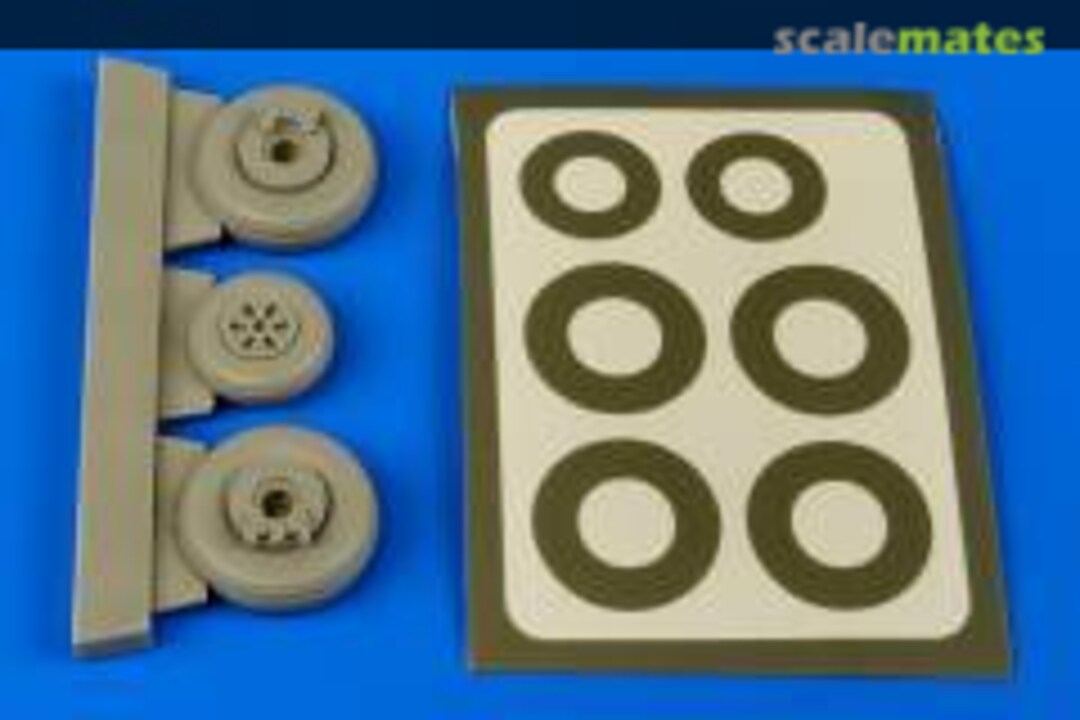 Boxart OV-1 Mohawk Wheels & Paint Mask Set 4614 Aires