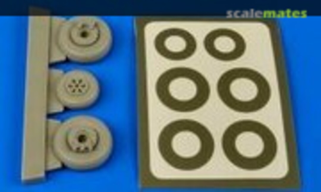 1:48 OV-1 Mohawk Wheels & Paint Mask Set (Aires 4614) 4614