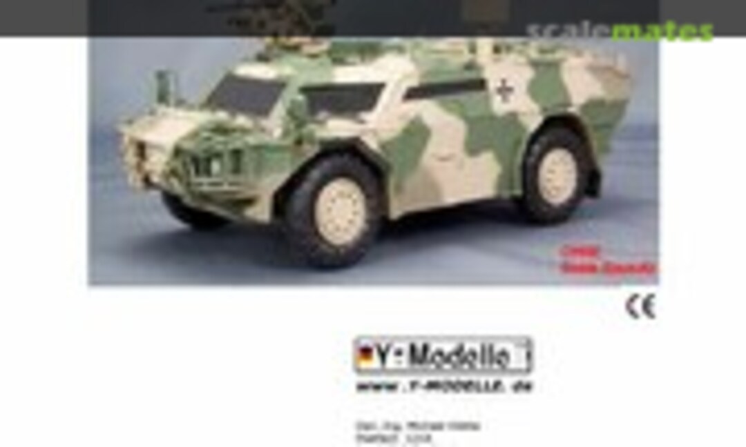 1:35 Umbausatz Fennek A2 (Y-Modelle Y35-144)