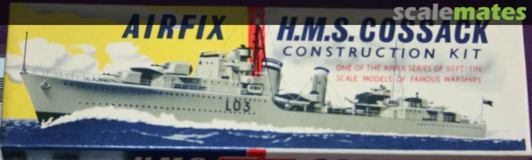 Boxart H.M.S. Cossack F25 Airfix Boxart H.M.S. Cossack F25 Airfix