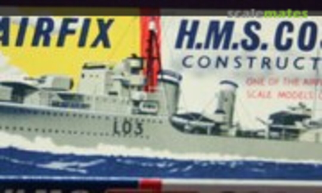 1:600 H.M.S. Cossack (Airfix F25) F25
