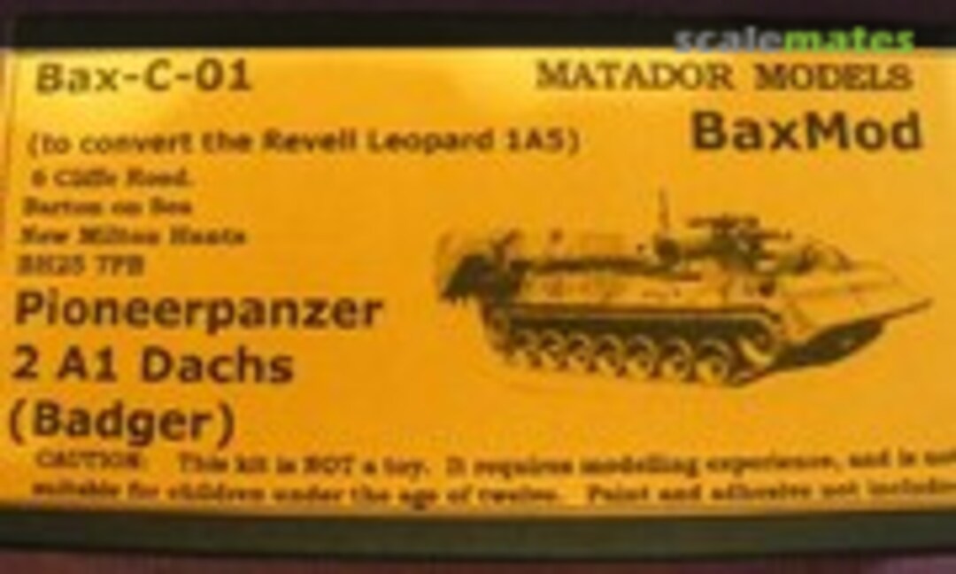1:72 Pioneerpanzer 2A1 Dachs(Badger) (BaxMod Models BAX-C-01) BAX-C-01