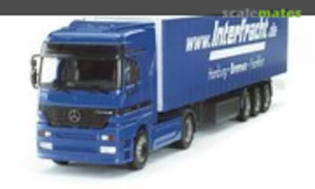 Mercedes-Benz Actros LH Gardinenplanen-Sattelzug &quot;Interfracht&quot; (Herpa 257312)