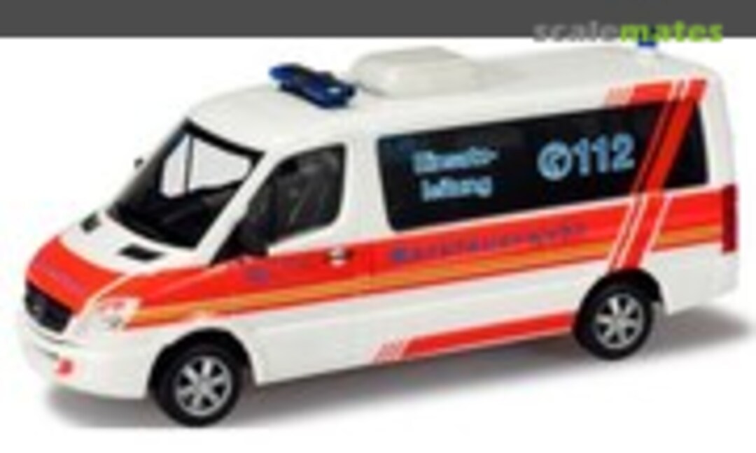 1:87 Mercedes-Benz Sprinter Bus &quot;Einsatzleitwagen Werkfeuerwehr Salzgitter&quot; (Herpa 912099 )