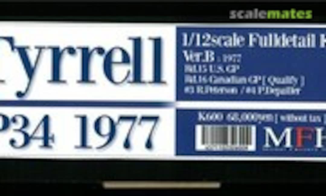 1:12 Tyrrell P34 (Model Factory Hiro K-600)