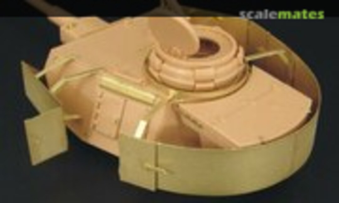 1:48 Pz.IV Turret Schurzen (Hauler HLX48077) HLX48077