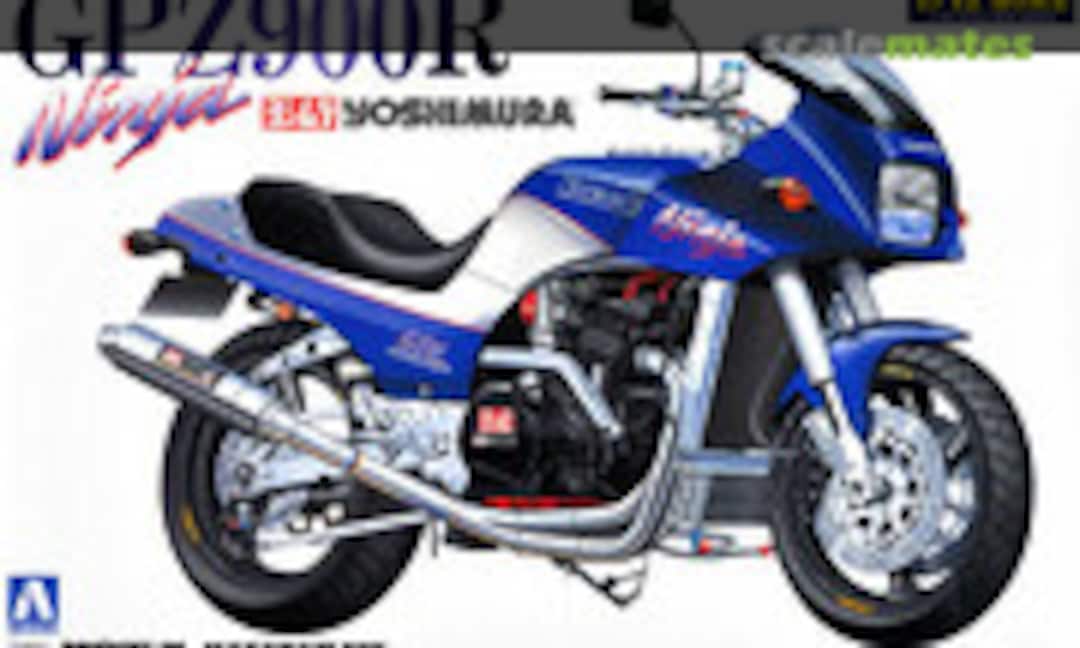 1:12 Kawasaki GPZ900R Ninja Yoshimura Version (Aoshima 048795)