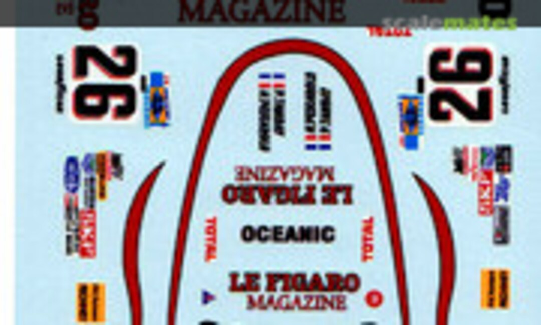 1:43 Rondeau-Ford M379 C #006 "OCEANIC" (JPS Miniatures Auto )