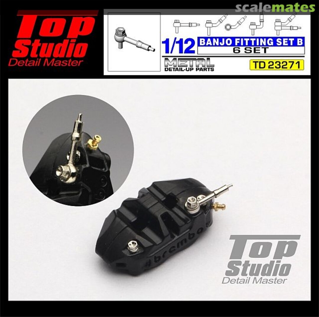 Boxart Banjo fitting set TD23271 Top Studio