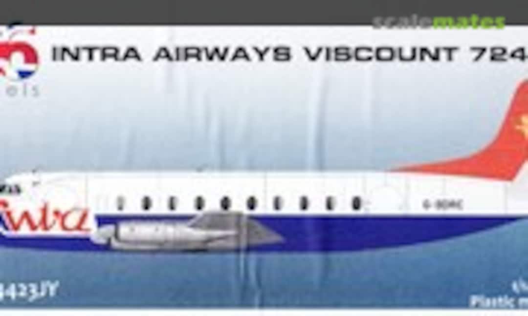 1:144 Intra Airways Viscount 724 (26 Models TSM4423JY)