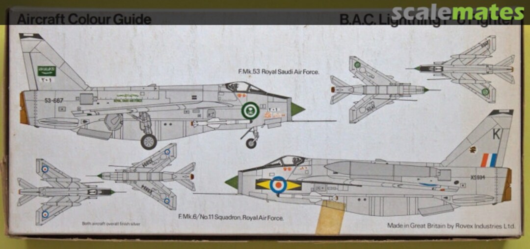 Contents B.A.C. Lightning F-6 Fighter F266 FROG Contents B.A.C. Lightning F-6 Fighter F266 FROG