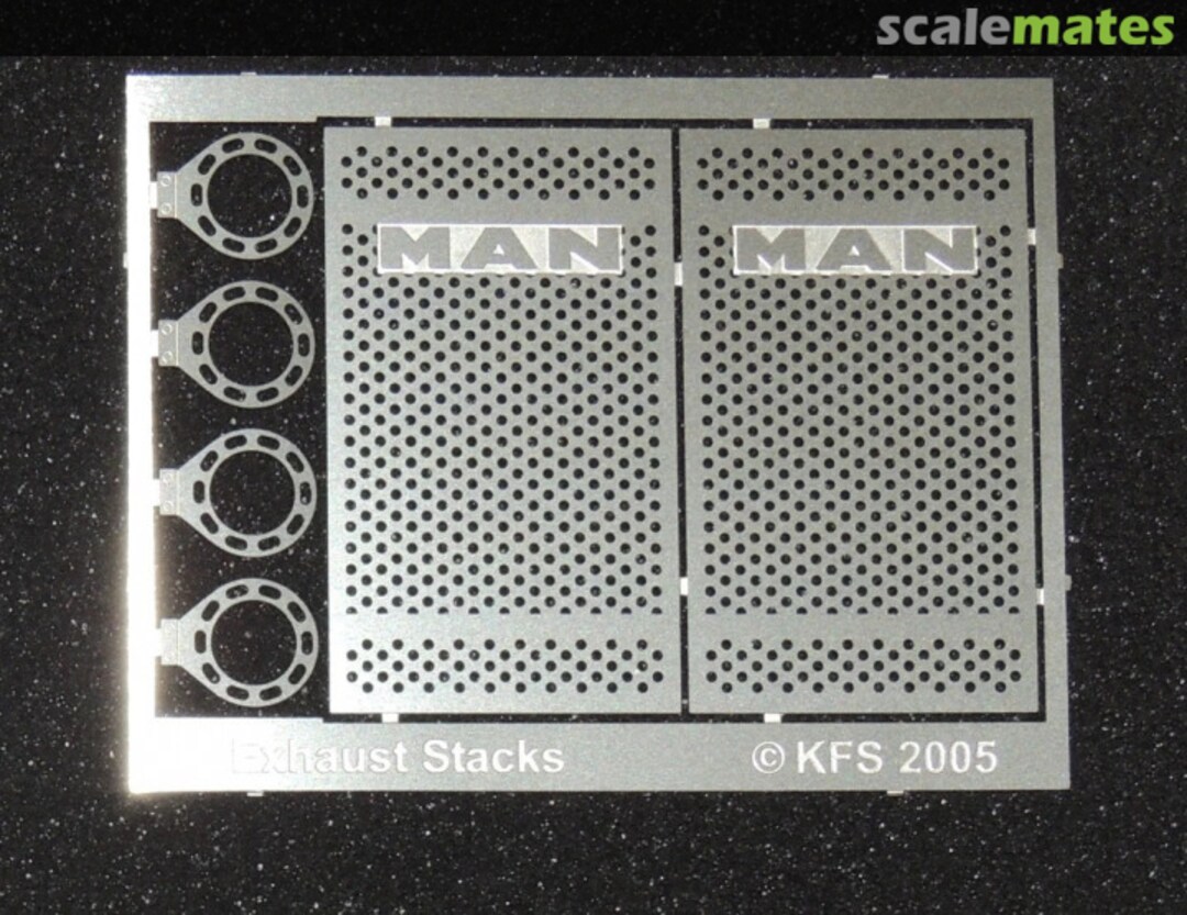 Boxart Exhaust Stacks - MAN Design PE10N Kit Form Services Boxart Exhaust Stacks - MAN Design PE10N Kit Form Services