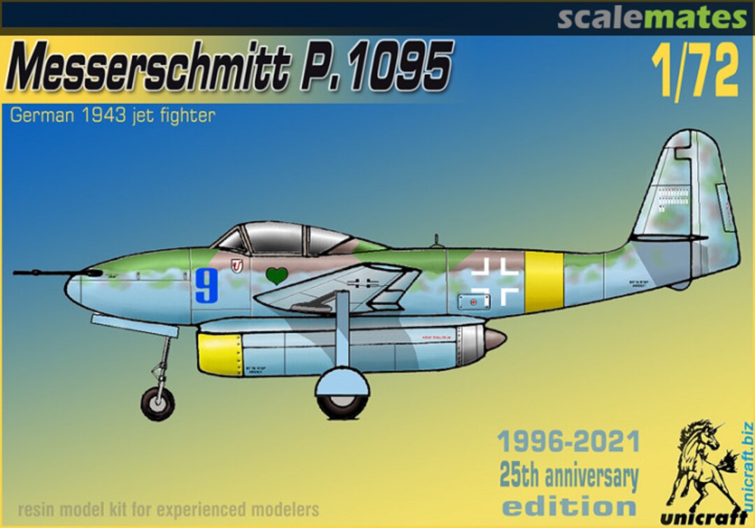 Boxart Messerschmitt P.1095 72 181 Unicraft Models Boxart Messerschmitt P.1095 72 181 Unicraft Models
