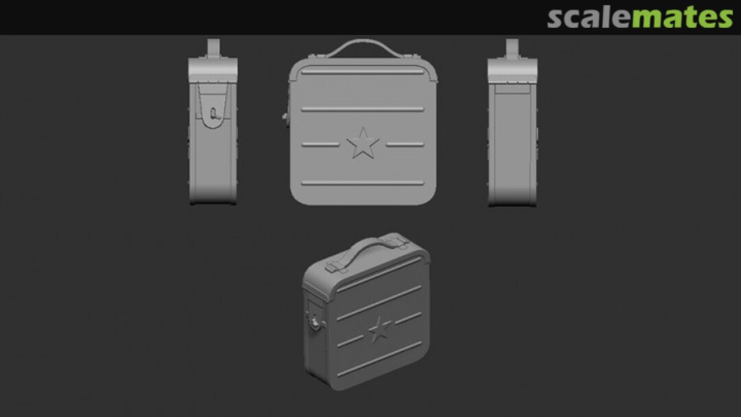 Boxart Ammo Box for Goryunov A054-72 Firma49