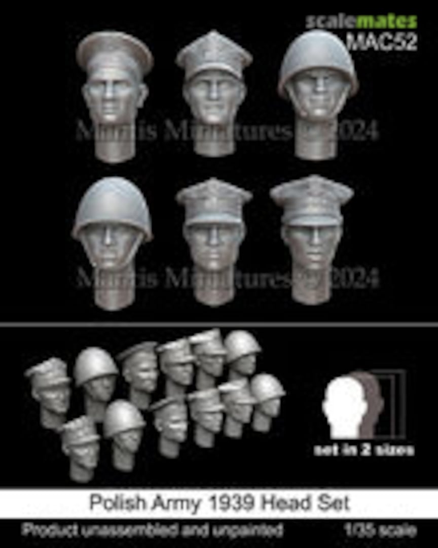 Boxart Polish Army 1939 Head Set MAC52 Mantis Miniatures Boxart Polish Army 1939 Head Set MAC52 Mantis Miniatures