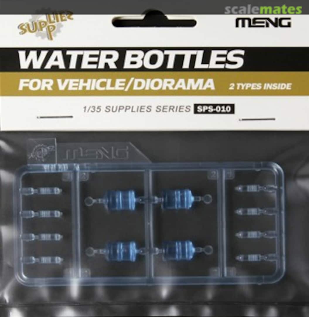 Boxart Water Bottles for Vehicle/Diorama SPS-010 Meng Model Boxart Water Bottles for Vehicle/Diorama SPS-010 Meng Model