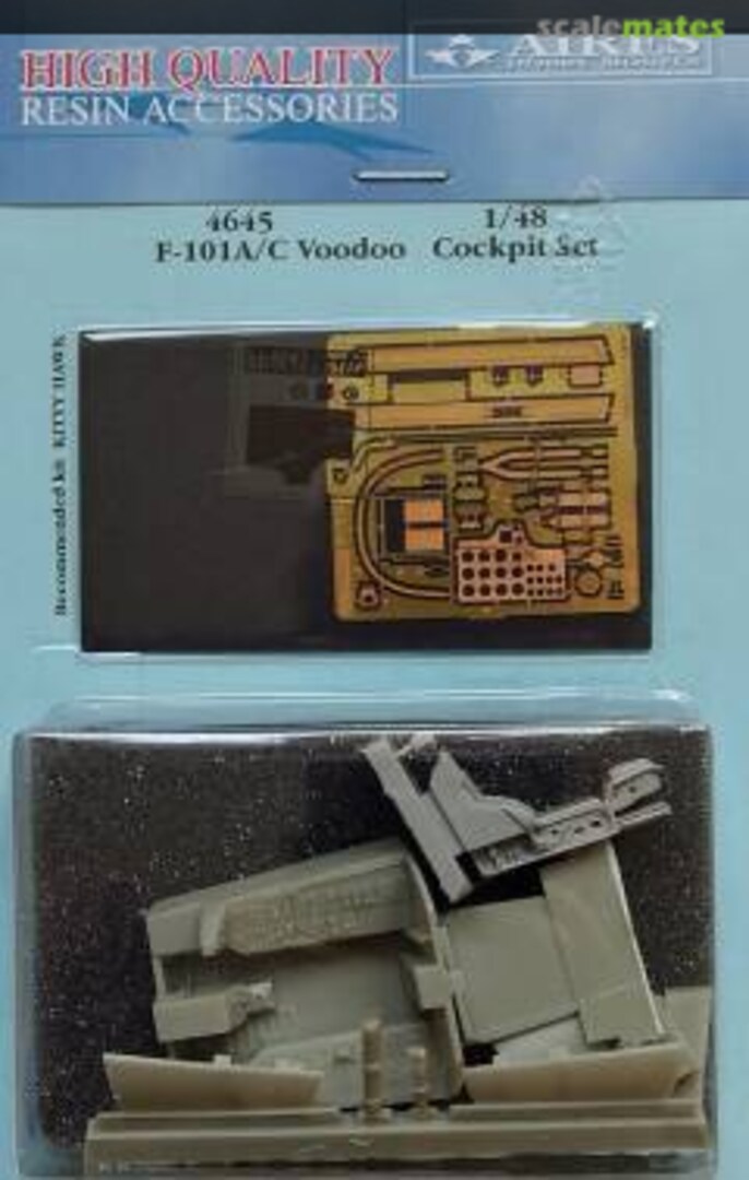Boxart F-101A/C Voodoo cockpit set 4645 Aires