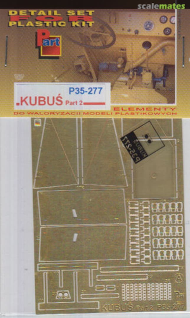 Boxart Polish Armored Car KUBUS vol.2 Mirage P35-277 Part Boxart Polish Armored Car KUBUS vol.2 Mirage P35-277 Part