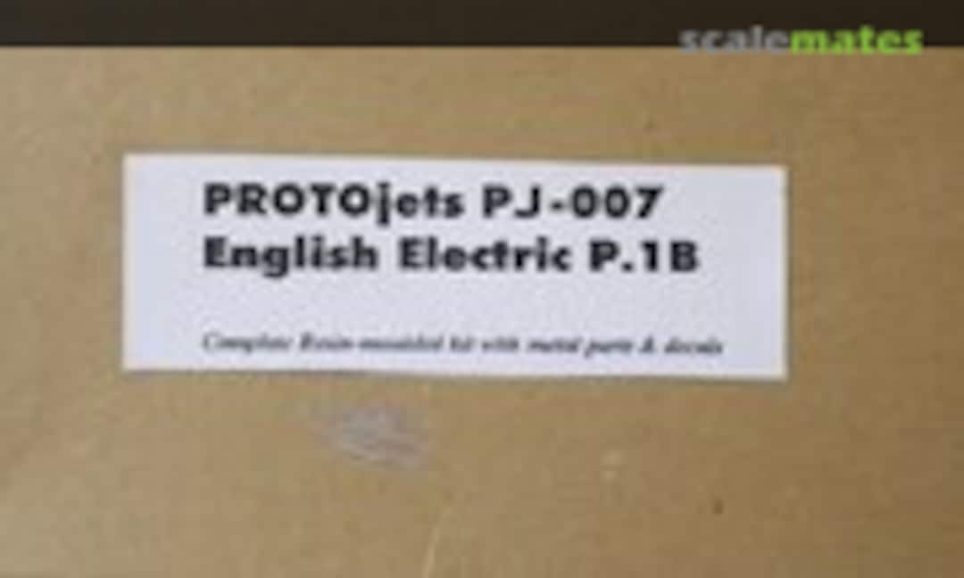 1:72 English Electric P.1B (PROTOjets PJ-007)